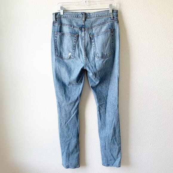 Reformation High & Skinny Miami Destroyed Jeans 30 - Picture 5 of 12